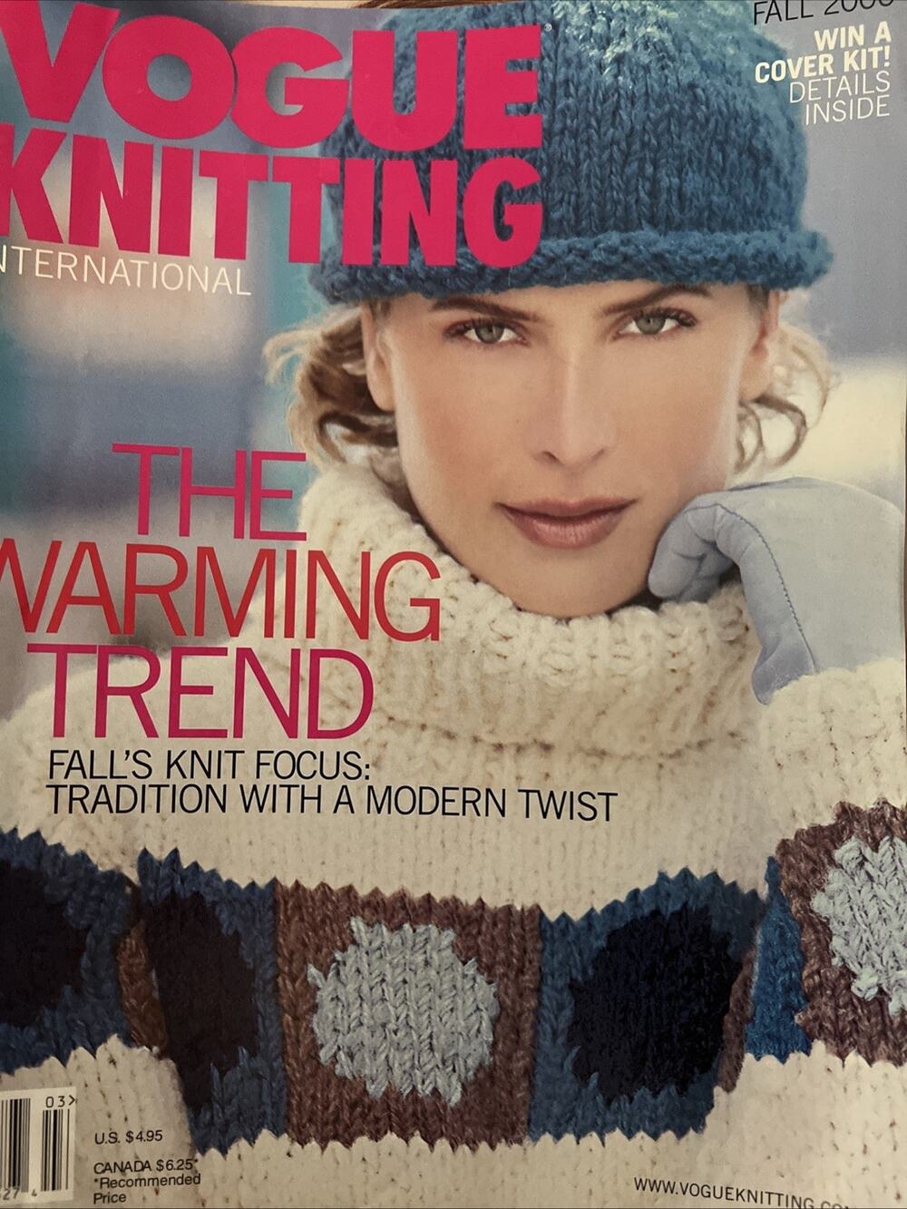 Vintage Vogue Knitting International Magazine Fall 2000